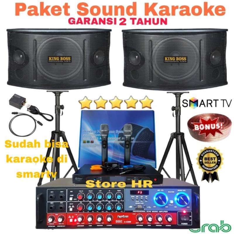 Sound system discount room karaoke
