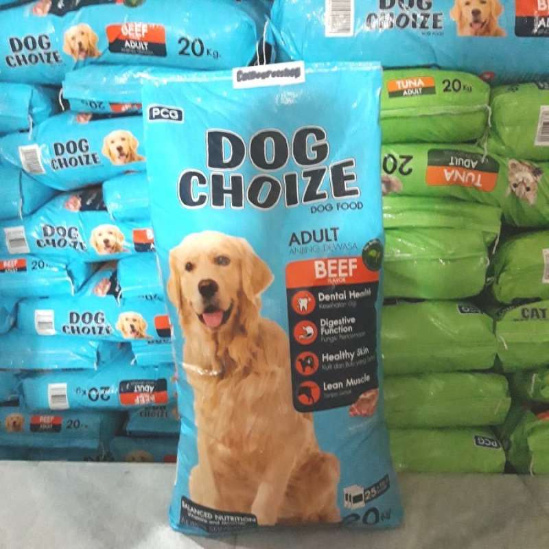 Promo 100 Produk Ori Spesial Promo. Dog Food Dog Choize 20kg Makanan