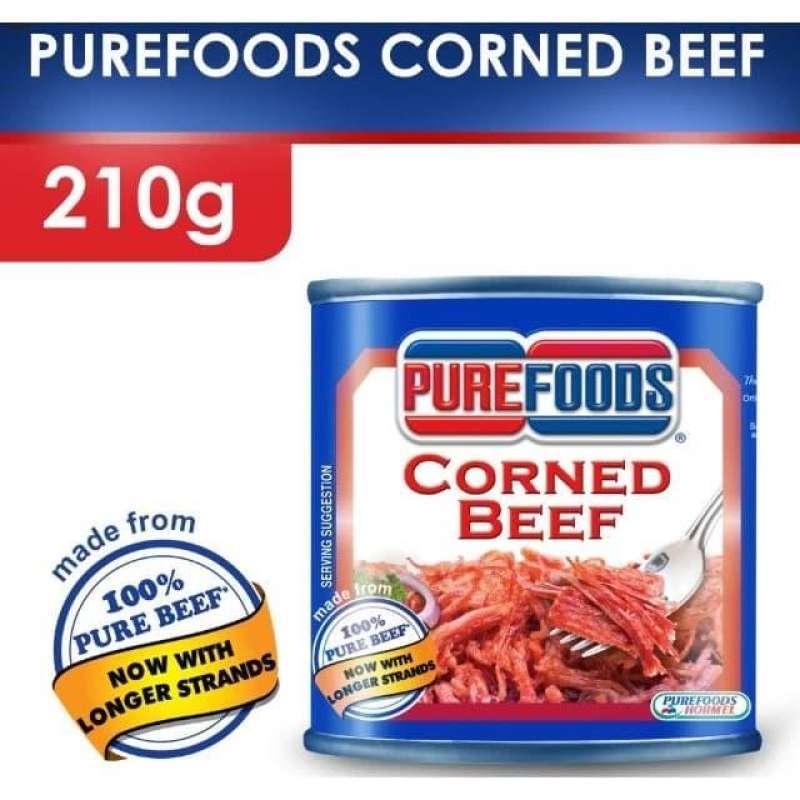 Jual Pure Foods Corned Beef Hormel Halal 210g Di Seller Warung Pinoy