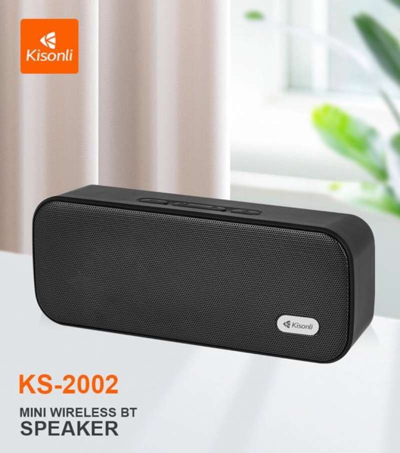 Promo Kisonli Speaker Bluetooth Ks-2002 Mini Tws Stereo Ergonomic ...