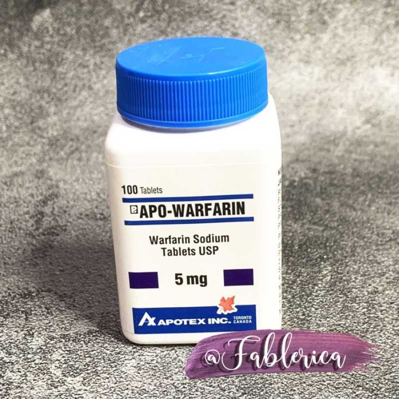 Jual Apo Warfarin 5mg Isi 100 Tablets Di Seller Health Headquarters