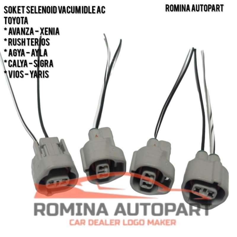 Jual Soket Sensor Selenoid Idle Up Ac Toyota Avanza Xenia Rush Terios Di Seller Romina