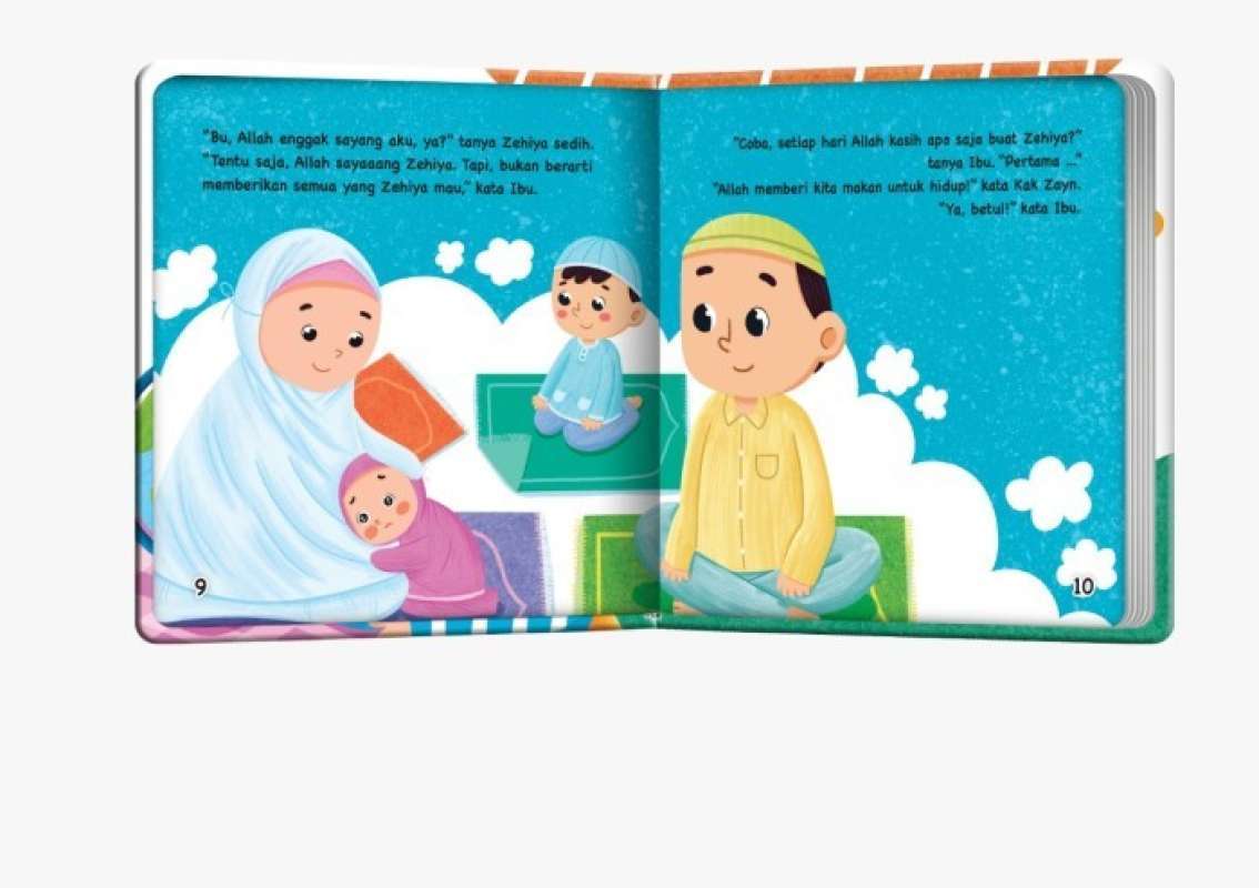 Promo Halo Balita Penuntun : Aku Disayang Allah Setiap Hari (boardbook