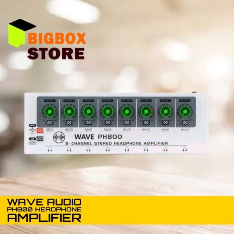 Wave Distrubutor Instrument Jual Wave Ph800 Headphones Amplifier Distributor 8 Channel Original Di ...