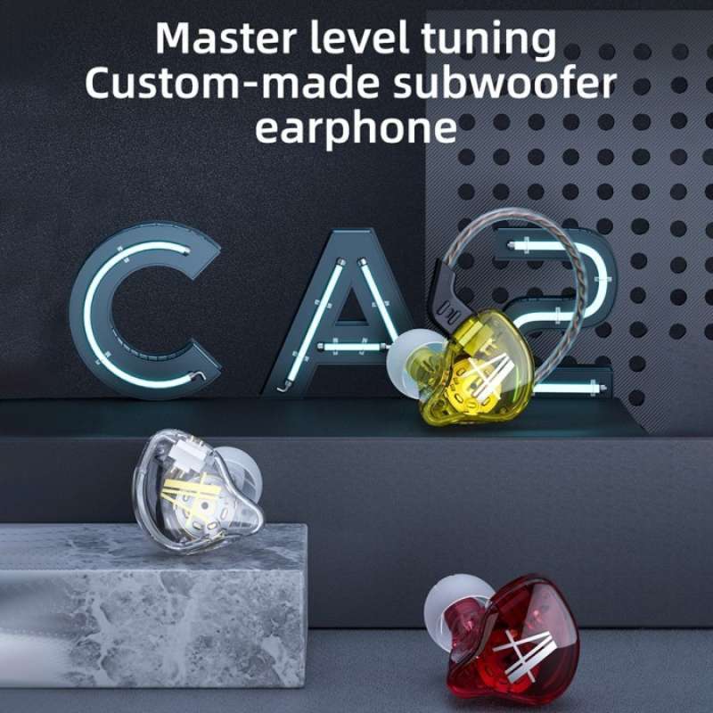 Jual Kz X Cca Ca2 With Mic 1dd In Ear Monitor Single Driver Earphone Di ...