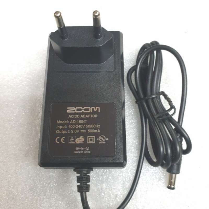 Promo Ac Adaptor Efek Gitar Zoom 9v Switching Diskon 23% Di Seller ...