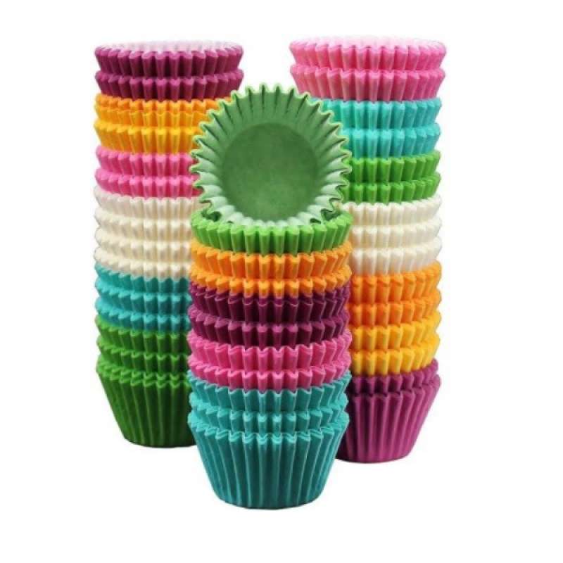 Jual Paper Cup Baking Paper Cup Cases Mini Cake Nastar Coklat Kue ...