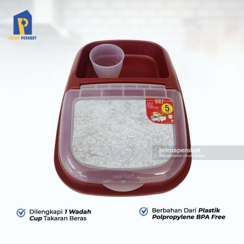 Jual Container Beras 5 Liter Original, Murah & Diskon Juli 2024 | Blibli