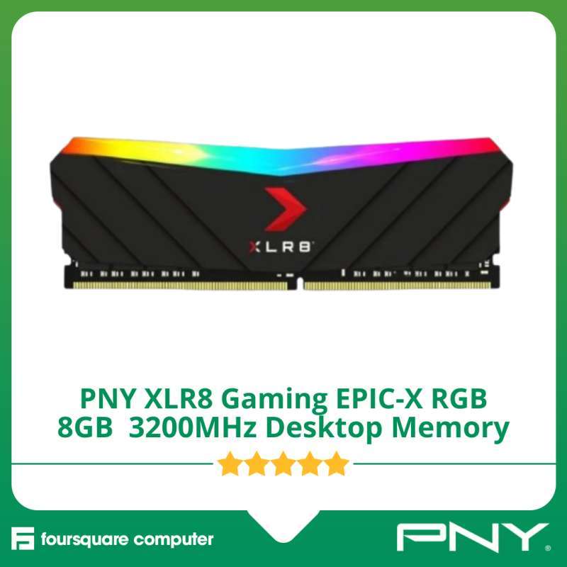 Rgb 8gb Ram Pny 8gb PNY XLR8 Gaming EPIC-X RGB™ DDR4 3600MHz 8GB RAM