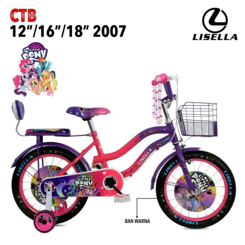 SEPEDA MINI 18 INCH LISELLA LITTLE PONY