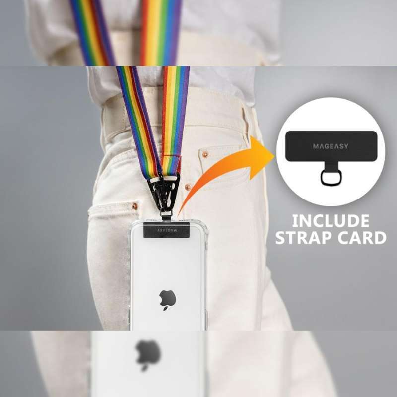 Strap Tali Gantungan HP MagEasy Body Lanyard Handphone ID Card Camera
