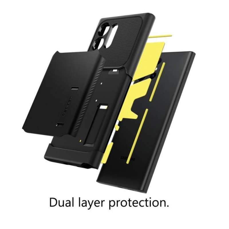 Case Samsung Galaxy S23 Ultra Plus Spigen Slim Armor Stand Shockproof