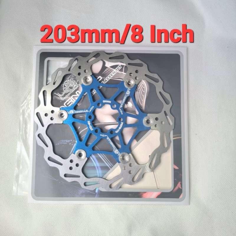 Promo Snail Rotor Sepeda 203mm 8 Inch Floating Disc Brake Rotor Sepeda ...