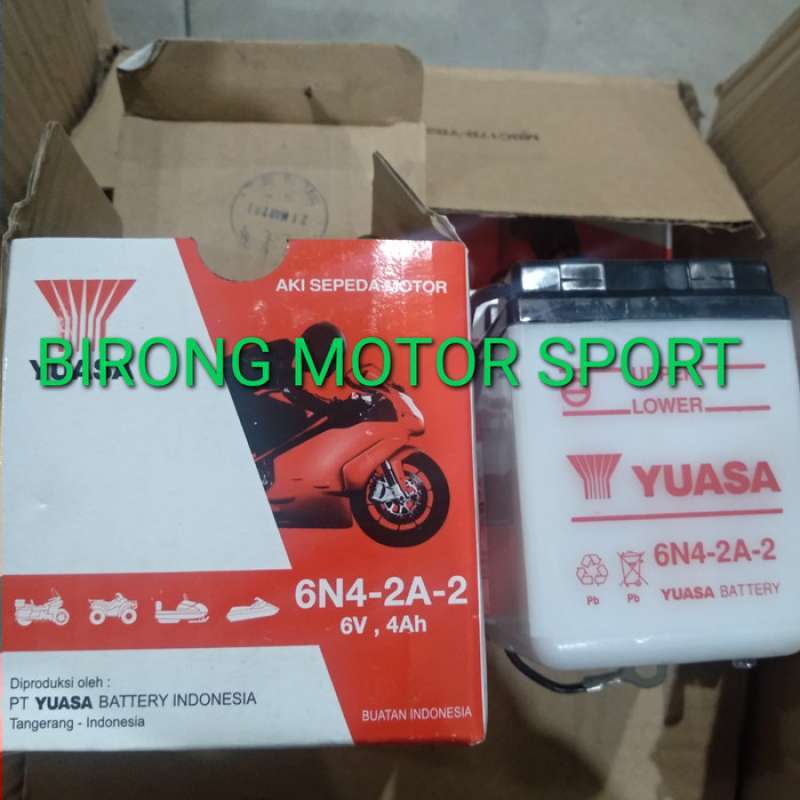 Promo Aki Rxs Dan Honda Win Asli Yuasa Baru Diskon 33% Di Seller Bumi