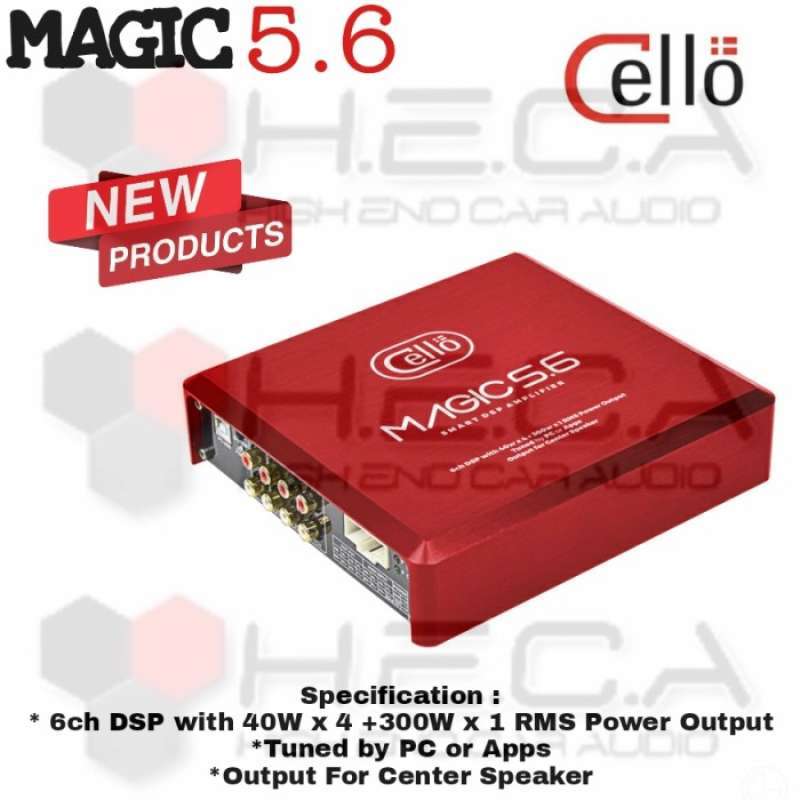 Promo Cello Magic 5.6 Dsp Processor Amplifier Prosesor Equalizer Audio