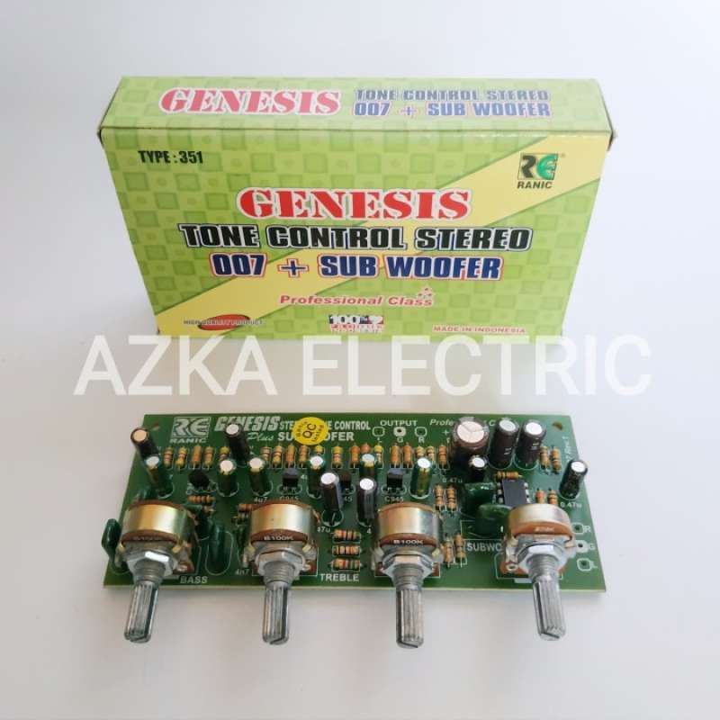 Jual Kit Tone Control Stereo Genesis 12v Dc Di Seller Have-id ...