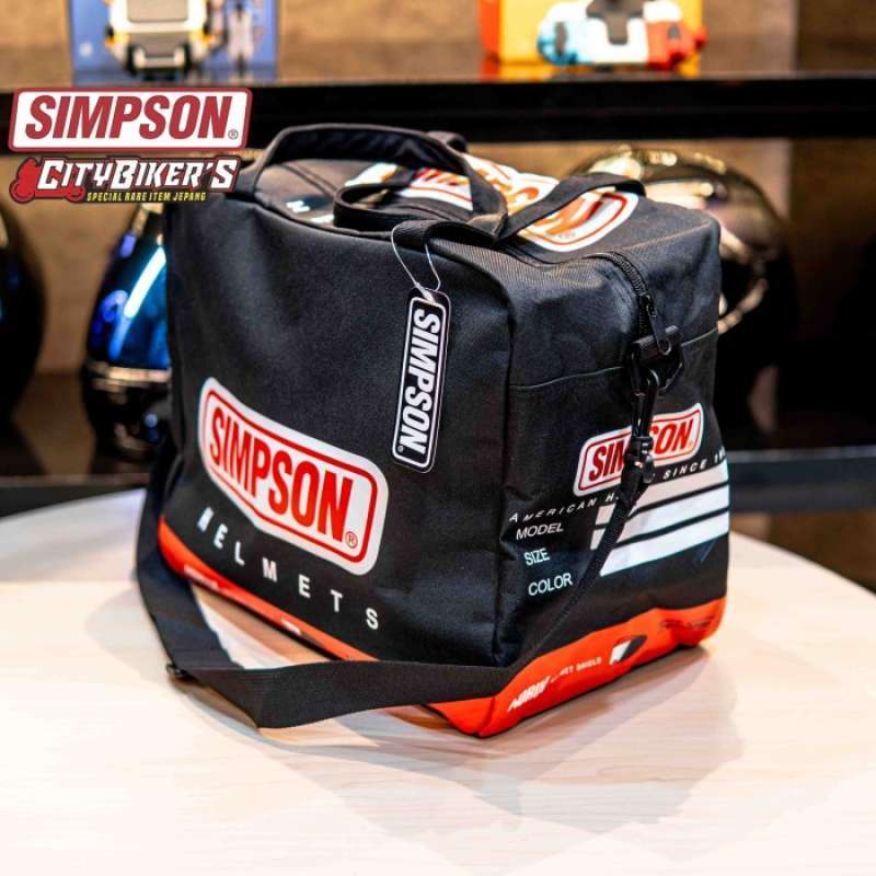 Simpson Racing Computer Bag Jual Simpson Helmet Bag / Simpson 2way Bag Di Seller Suzuka ...