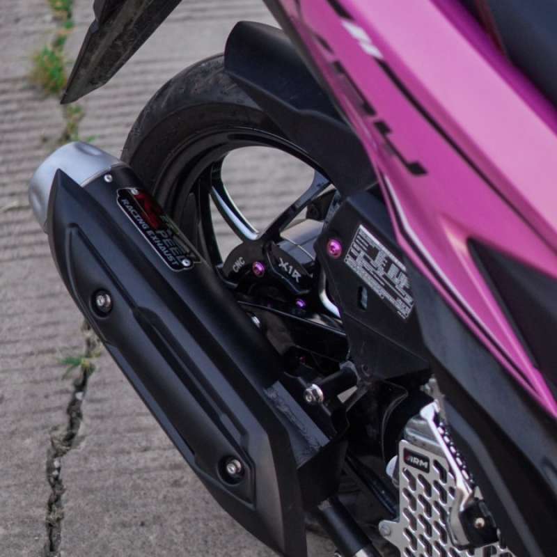 Jual Knalpot Rez Speed Srv3 Standar Racing Beat Mio Vario Pcx Nmax ...