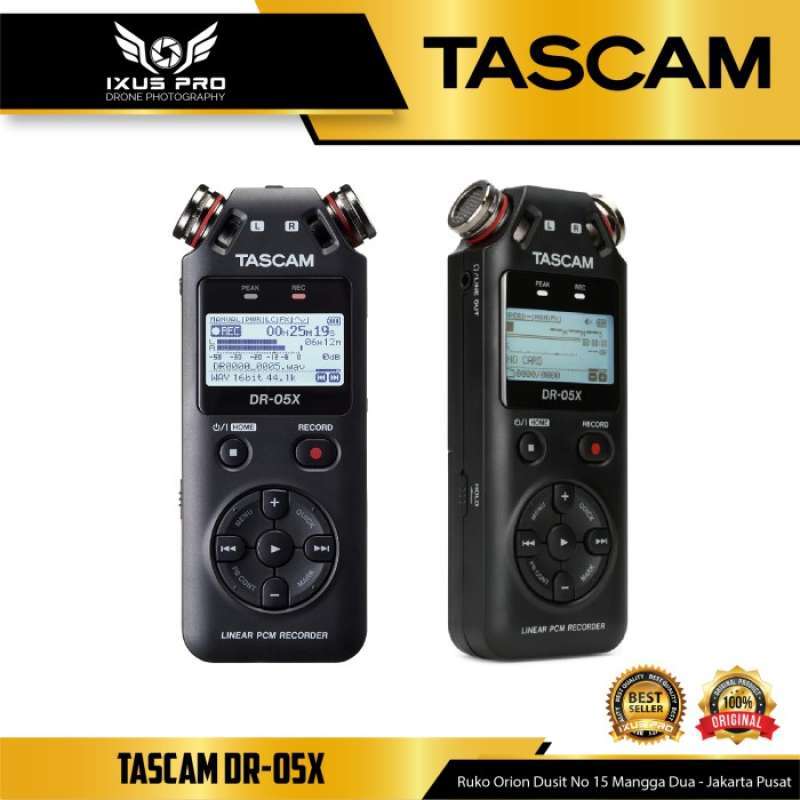 Promo Tascam Dr05x Portable Audio Recorder Diskon 23 Di Seller Ryoma Store Kebon Kacang