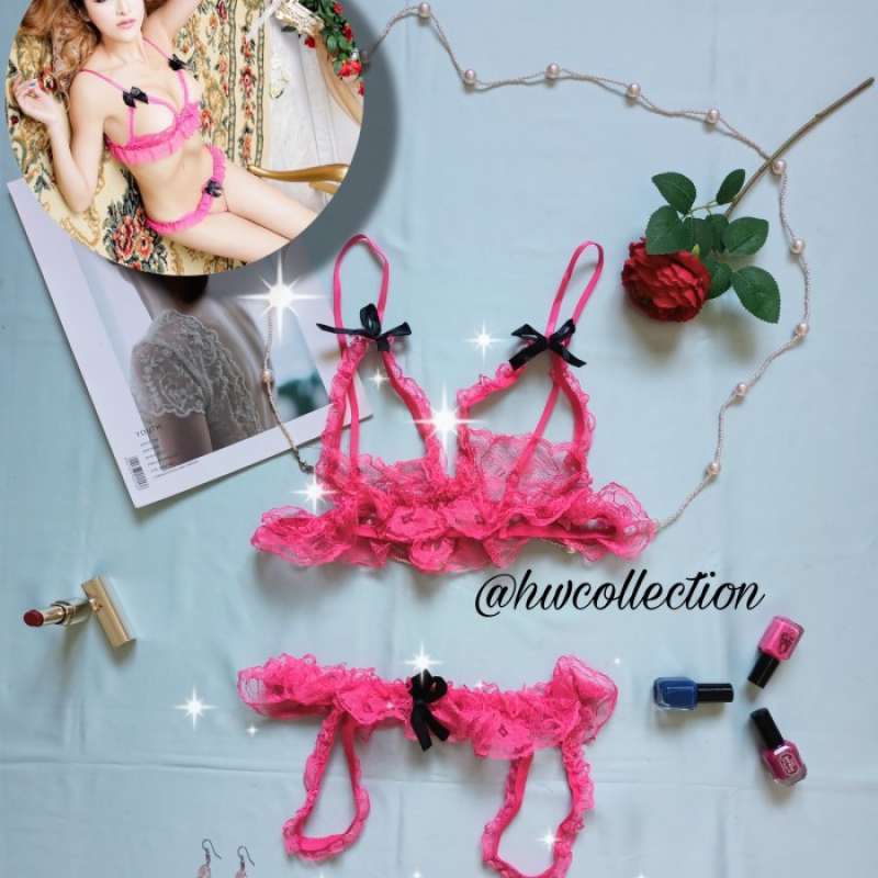 Edible Candy Bra And G-String Set - Multi-Flavored Fun Underwear Gift | Hott Products