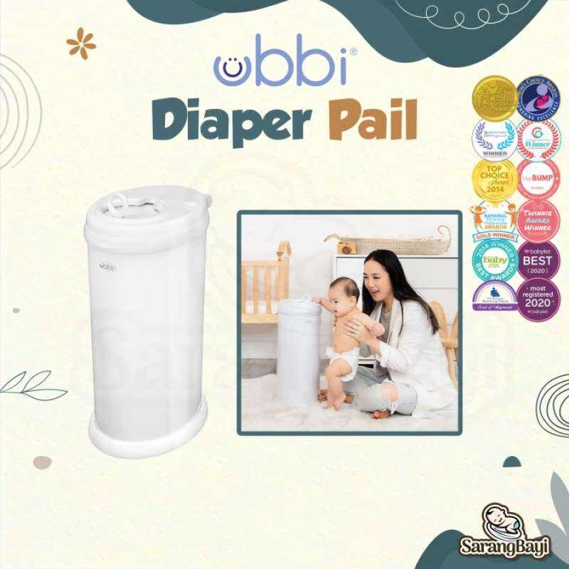 Jual Ubbi Diaper Pail / Nappy Bin / Tempat Sampah Popok Bayi Matte