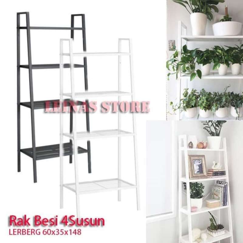 Promo Rak Besi 4 Tingkat Lberg Besar 60x35x148 / Rak Display / Rak ...
