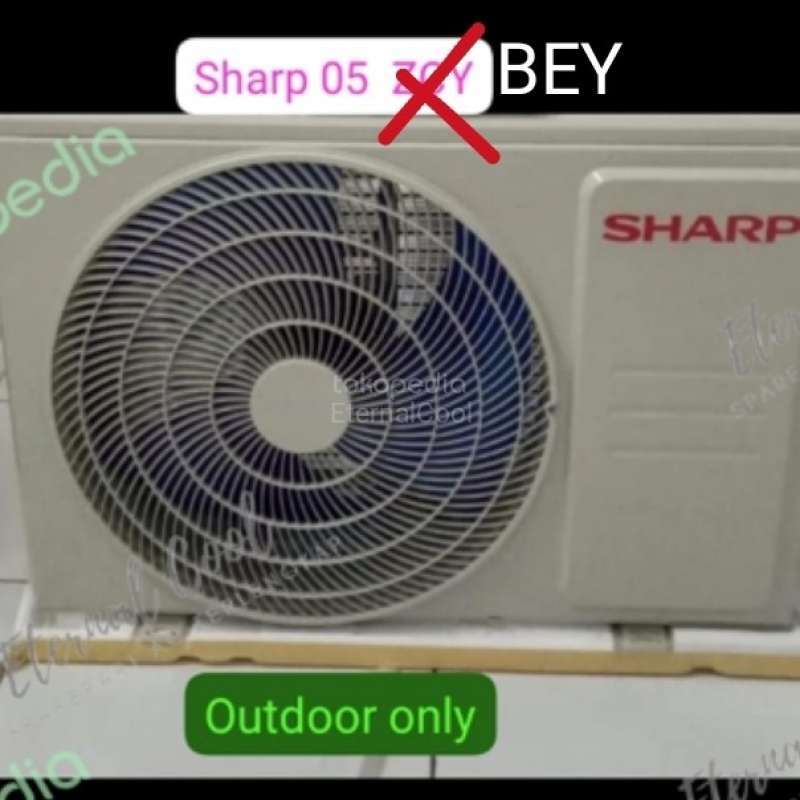 Promo Outdoor Ac Sharp Uk 1/2 Pk Tipe 05 Ucy China Diskon 23% Di Seller ...