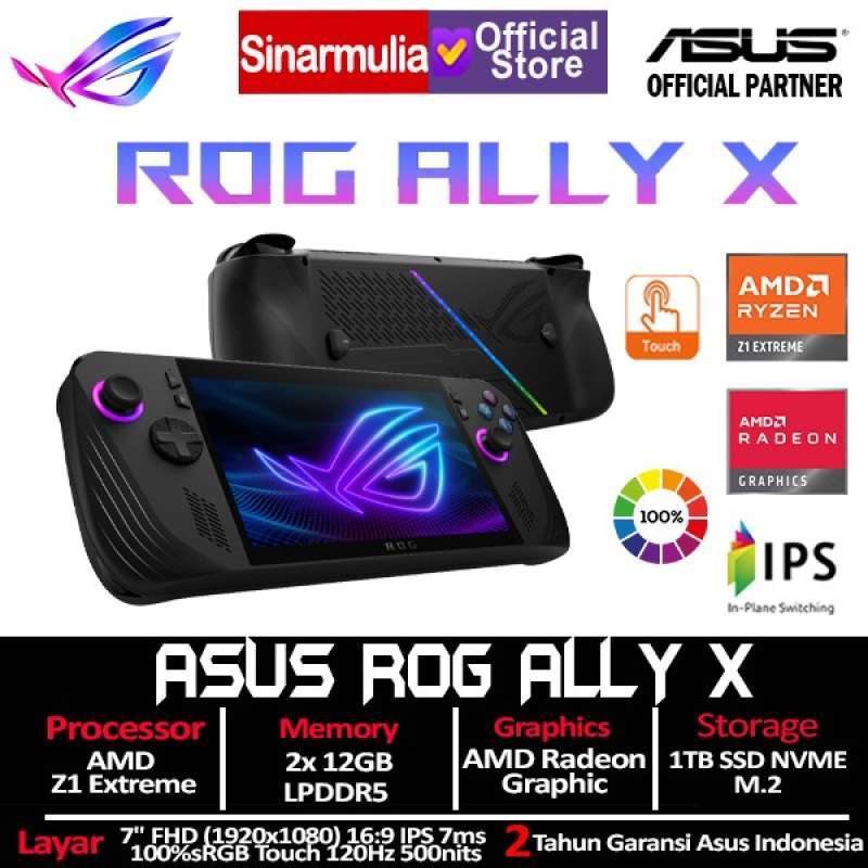 ASUS ROG Ally Z1 Extreme 取りつか M.2 SSD 1TB換装済み