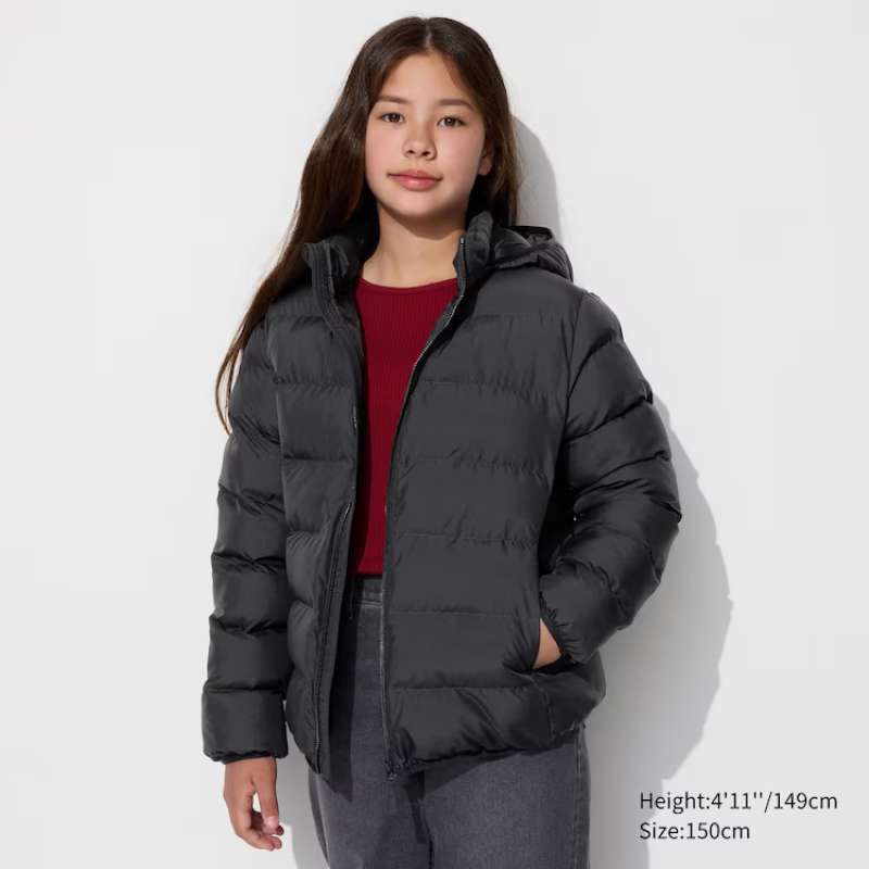 Jual Uniqlo Kids Pufftech Washable Parka Warm Padded Jaket Parka