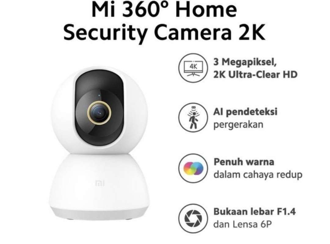 Mi 360 Home Mi Cctv Camera Wifi IP CAMERA XIAOMI MI C300 IPCAM 360° 2K