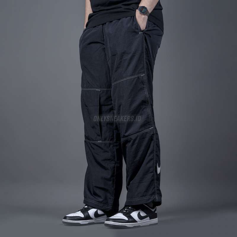 Jual Supreme X Nike Ripstop Track Pant Black (100% Authentic