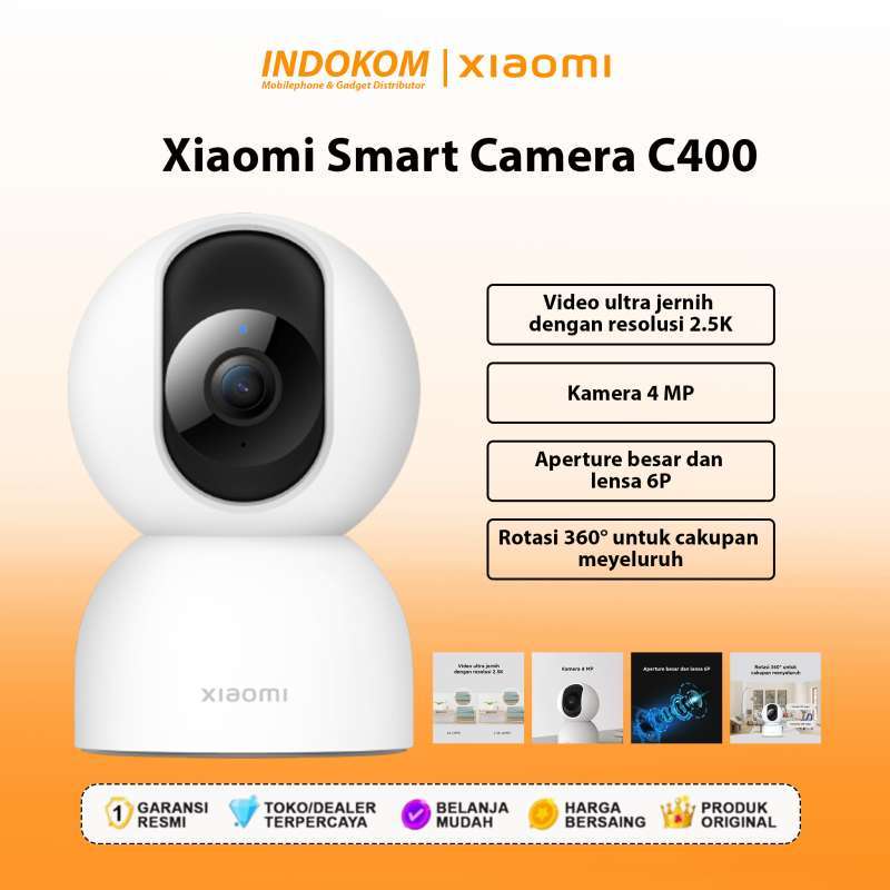 Jual Xiaomi Smart Camera C400 4mp Smart Ip Camera Cctv 360