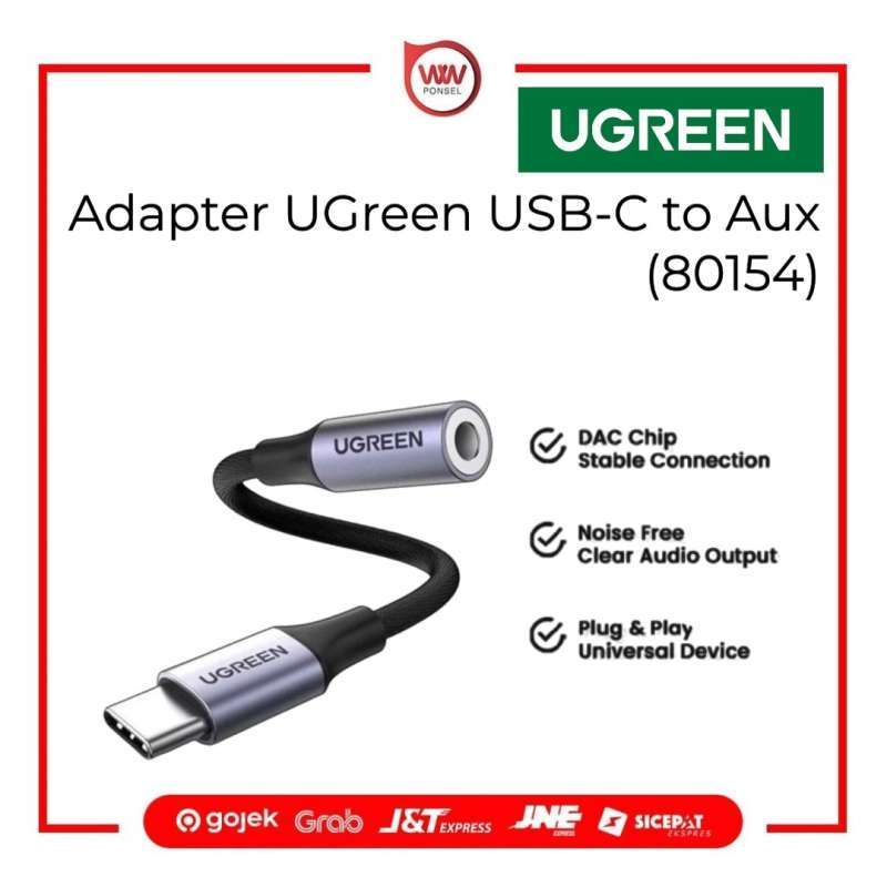 UGREEN 80154 audio adapter UGreen USB-C to Aux (DAC)
