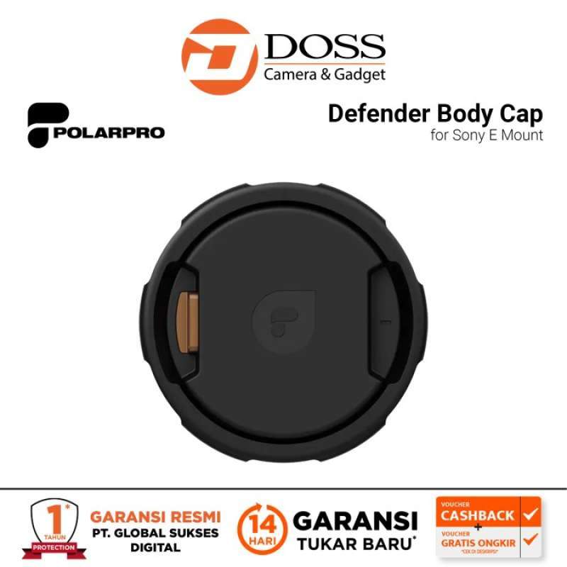 Promo Polarpro Defender Body Cap For Sony E Mount Slate Diskon