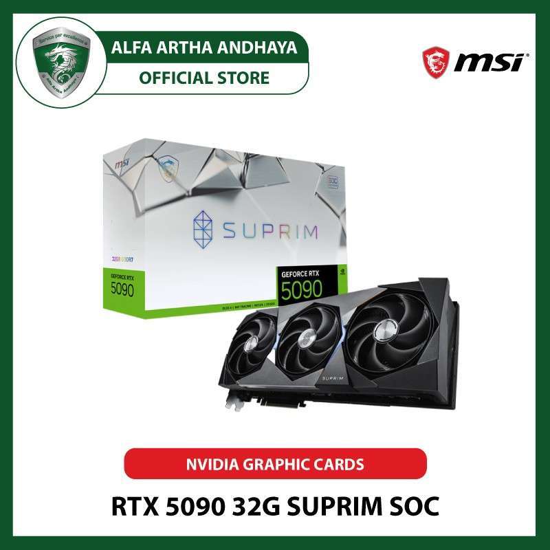 MSI GeForce RTX-5090-SUPRIM-SOC-32G VGA Card NVIDIA