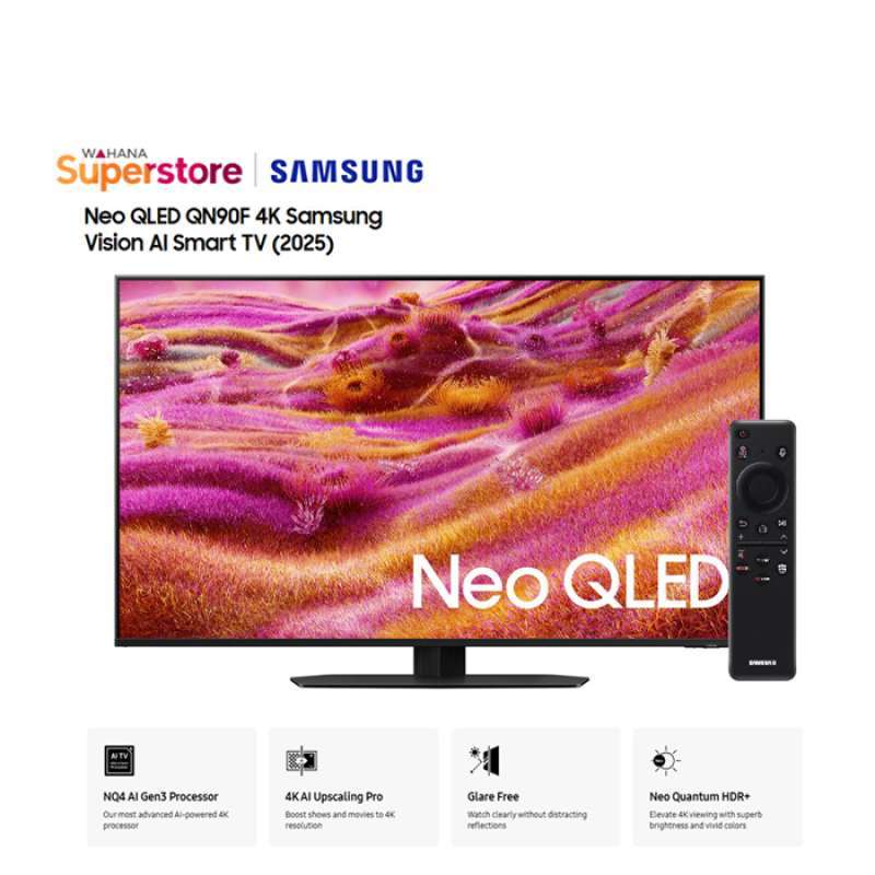 Samsung Smart TV Neo QLED N90F 4K Vision AI 50 Inch 50QN90F 50 QN90F
