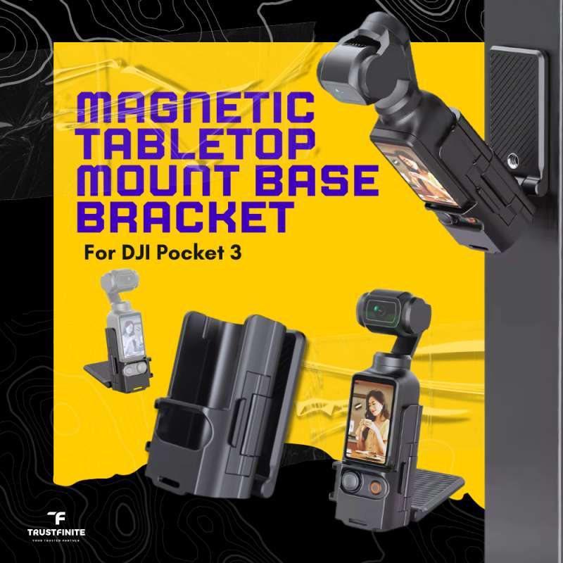 OEM Magnetic Tabletop Mount Base Bracket for DJI Pocket Bracket Dudukan  Magnet DJI Osmo Pocket