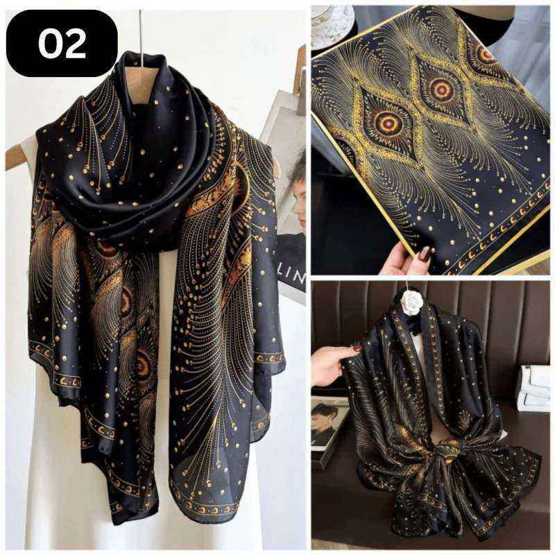 Promo Toko1973 Antoinette 180x90cm Korean Syal Scarf Leher Scarf Tas ...