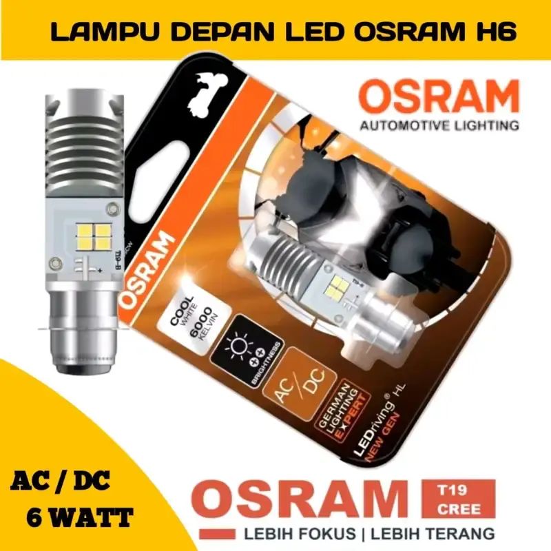 Harga Led Motor H6 Osram 💯 Terbaru, Spesifikasi, & Kredit Mei 2026