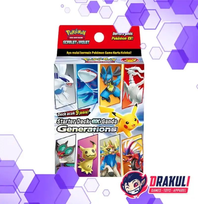 Jual Tcg Pokemon Bahasa Indonesia Starter Deck Ex Ganda Generations Di  Seller Drakuli Games Flagship Store - Drakuli Games Store - Kota Jakarta  Pusat | Blibli
