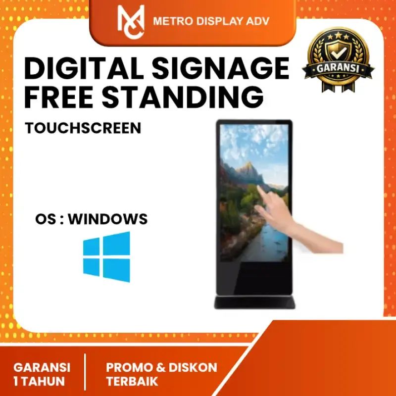 Jual Digital Signage Touch Screen 55 Inch ( Windows ) Di Seller Metro ...