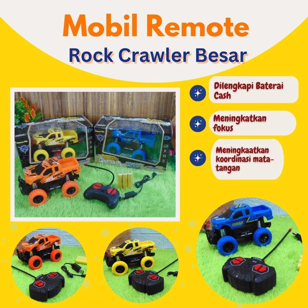 Remote Control Besar Jual Pr17523 Rock Crawler Besar Mobil Remote Control Rc Remot Kontrol ...