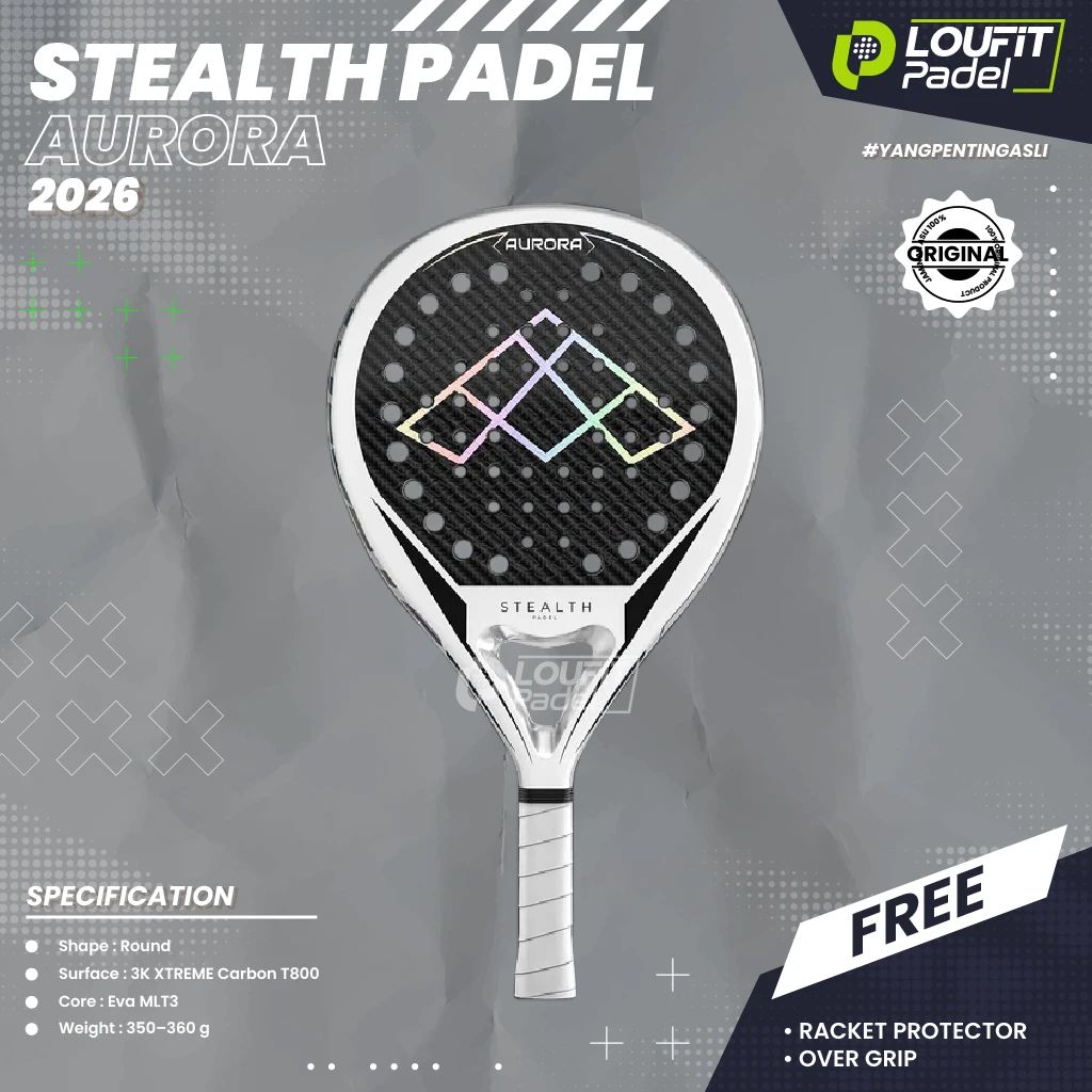 Material Raket Padel Opsi Raket Padel dengan Desain dan Material Premium, Sesuaikan dengan ...