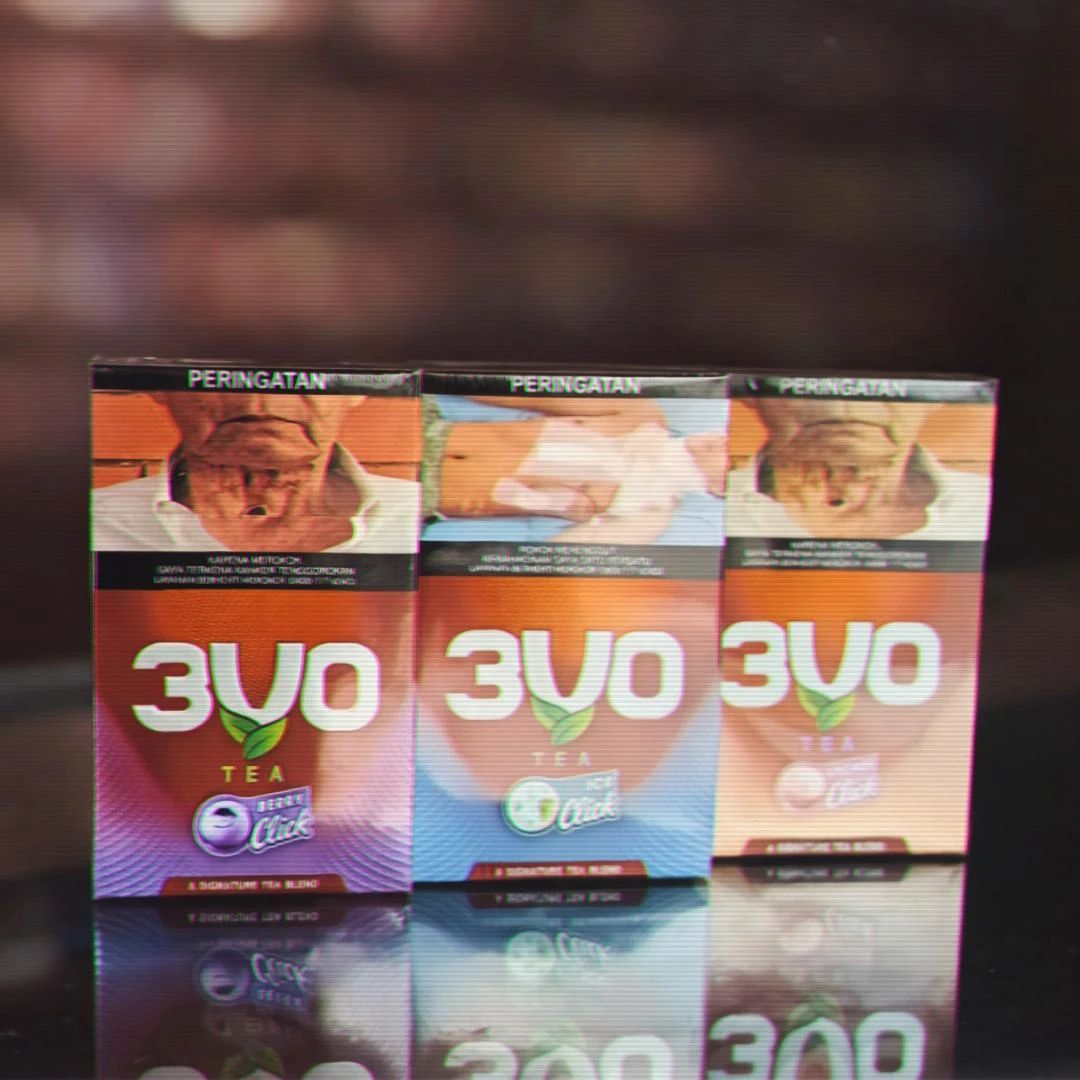 Jual Rokok 3vo Tea Berry/lychee/ice 1 Bungkus 16 Batang Di Seller ...
