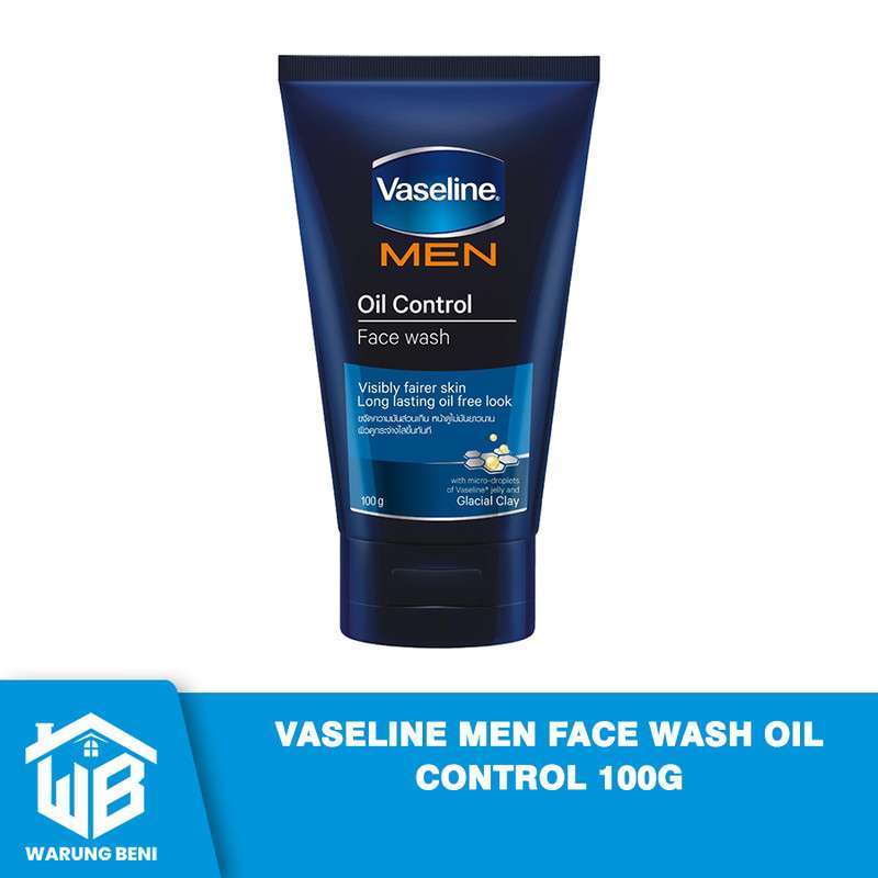 Jual Vaseline Men Face Wash Oil Control 100g di Seller Warung Beni