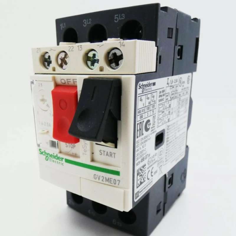 Promo SCHNEIDER MOTOR CIRCUIT BREAKER GV2ME07 Diskon 23 di Seller