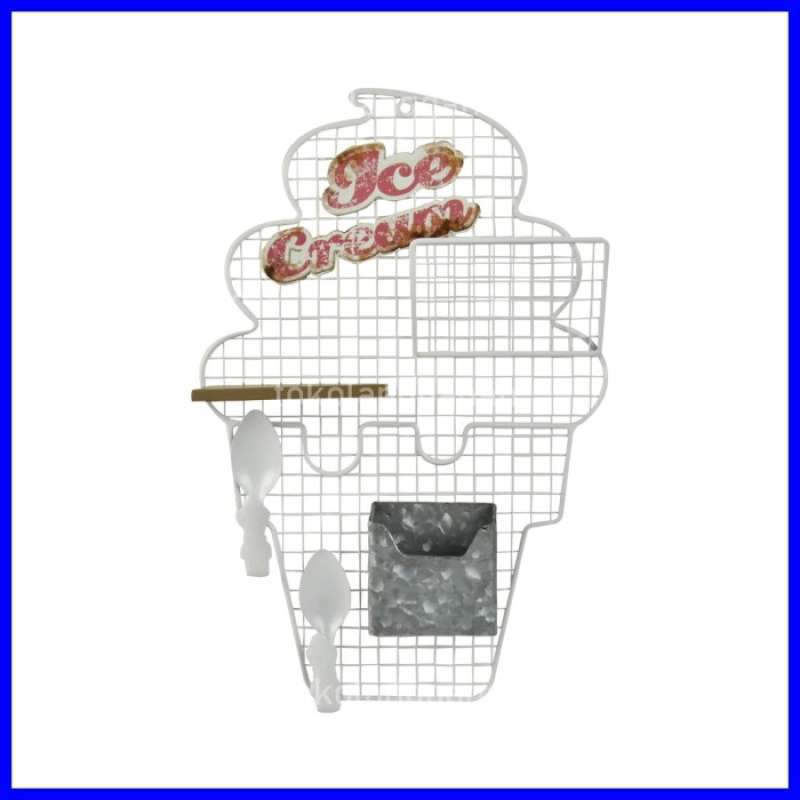 Jual Hiasan Dinding 27.5x40.6 Cm Ice Cream Di Seller Teman Perabotan