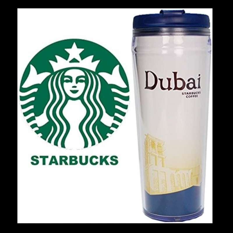 Promo Tumbler Starbucks Dubai Original Biru Starbuck Coffee Gelas Kopi