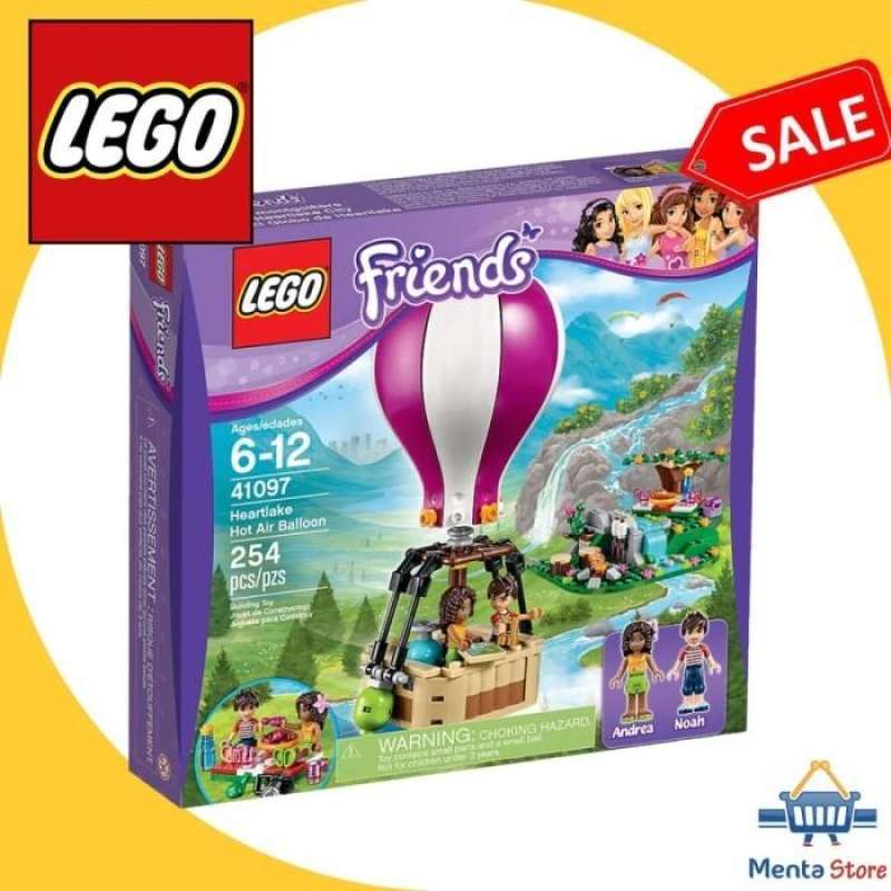Jual LEGO Friends # 41097 Heartlake Hot Air Balloon Ballon Balon ...