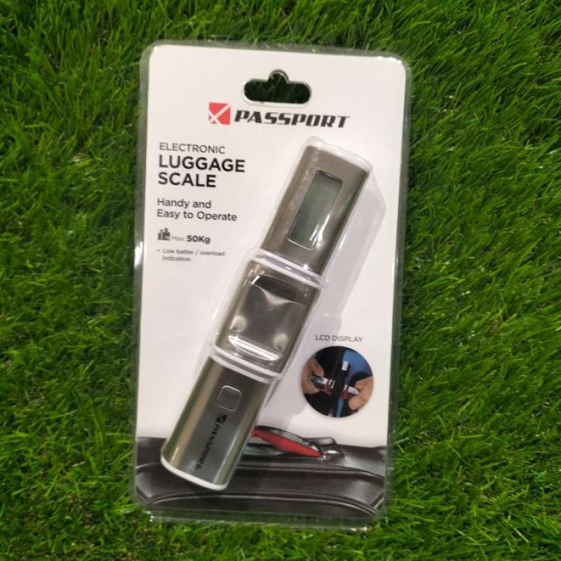 Promo Passport Timbangan Koper Easy Grip 50 Kg / Luggage Scale Easy